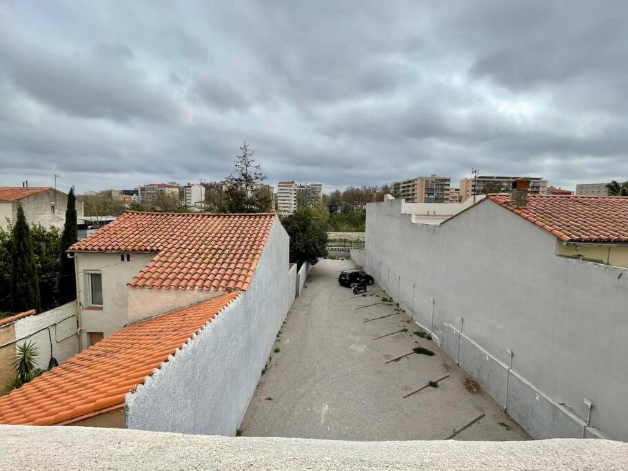 Apartamento Duplex Avec Terrasse Et Parking Perpiñán Exterior foto